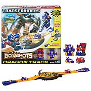 Transformers Bot Shots Dragon Track Battle Set